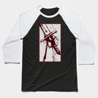 Fist and Sword Raised Baseball T-Shirt